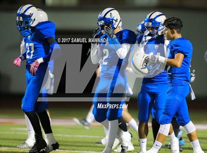 Thumbnail 3 in Animo Robinson vs. Sherman Oaks CES (CIF LACS 8-Man Final) photogallery.