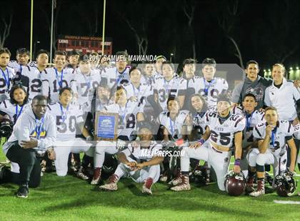 Thumbnail 1 in Animo Robinson vs. Sherman Oaks CES (CIF LACS 8-Man Final) photogallery.
