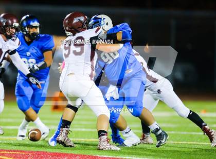 Thumbnail 2 in Animo Robinson vs. Sherman Oaks CES (CIF LACS 8-Man Final) photogallery.