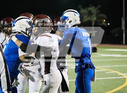 Thumbnail 3 in Animo Robinson vs. Sherman Oaks CES (CIF LACS 8-Man Final) photogallery.