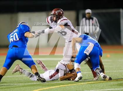 Thumbnail 1 in Animo Robinson vs. Sherman Oaks CES (CIF LACS 8-Man Final) photogallery.