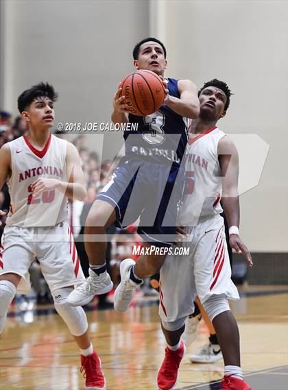 Thumbnail 3 in Antonian Prep vs Central Catholic photogallery.