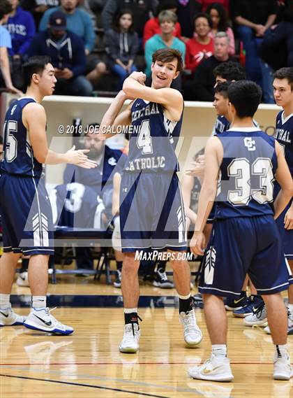 Thumbnail 1 in Antonian Prep vs Central Catholic photogallery.
