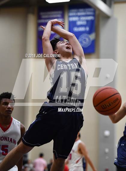 Thumbnail 2 in Antonian Prep vs Central Catholic photogallery.