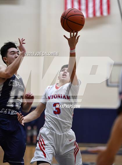 Thumbnail 2 in Antonian Prep vs Central Catholic photogallery.