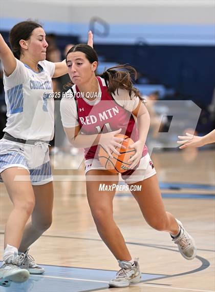 Thumbnail 2 in Red Mountain vs.Corona del Mar (CdM Tip-Off Classic) photogallery.