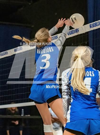 Thumbnail 3 in St. David's vs Fayetteville Christian (NCISAA 2A State First Round) photogallery.