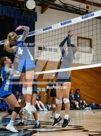 Thumbnail 1 in St. David's vs Fayetteville Christian (NCISAA 2A State First Round) photogallery.
