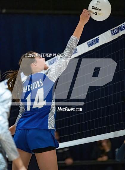 Thumbnail 2 in St. David's vs Fayetteville Christian (NCISAA 2A State First Round) photogallery.