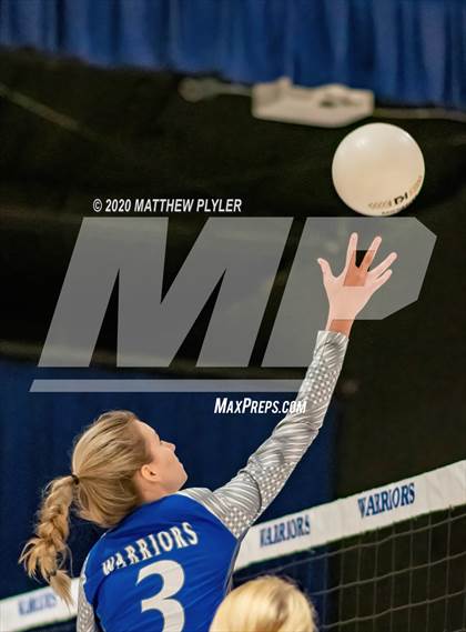 Thumbnail 2 in St. David's vs Fayetteville Christian (NCISAA 2A State First Round) photogallery.