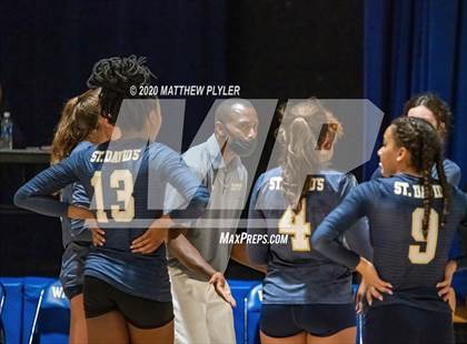 Thumbnail 3 in St. David's vs Fayetteville Christian (NCISAA 2A State First Round) photogallery.