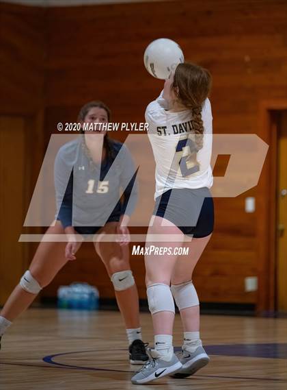 Thumbnail 3 in St. David's vs Fayetteville Christian (NCISAA 2A State First Round) photogallery.