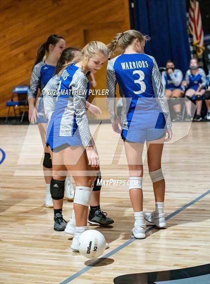 Thumbnail 1 in St. David's vs Fayetteville Christian (NCISAA 2A State First Round) photogallery.