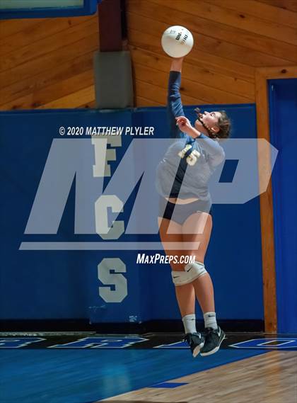 Thumbnail 2 in St. David's vs Fayetteville Christian (NCISAA 2A State First Round) photogallery.