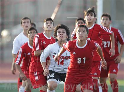 Thumbnail 2 in Katella @ Burroughs (CIF SS Playoffs) photogallery.