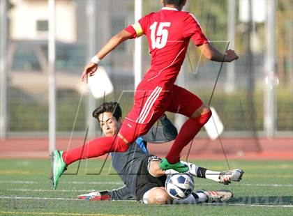 Thumbnail 1 in Katella @ Burroughs (CIF SS Playoffs) photogallery.