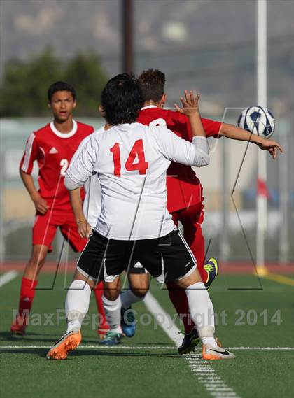 Thumbnail 3 in Katella @ Burroughs (CIF SS Playoffs) photogallery.