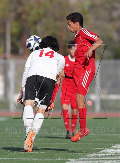 Thumbnail 1 in Katella @ Burroughs (CIF SS Playoffs) photogallery.