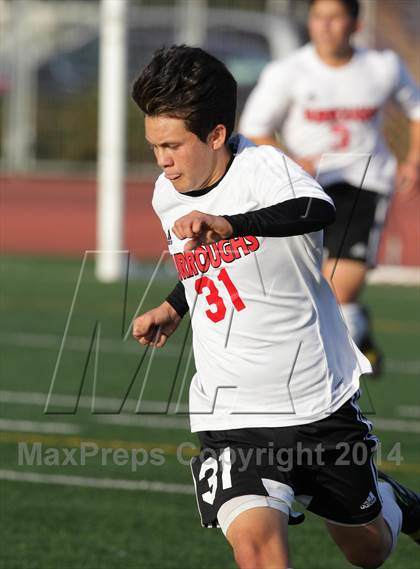 Thumbnail 1 in Katella @ Burroughs (CIF SS Playoffs) photogallery.