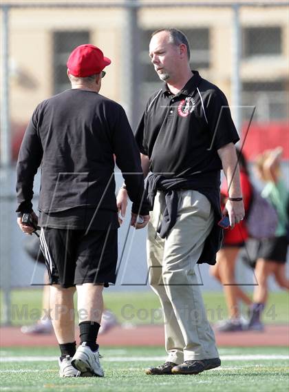 Thumbnail 2 in Katella @ Burroughs (CIF SS Playoffs) photogallery.