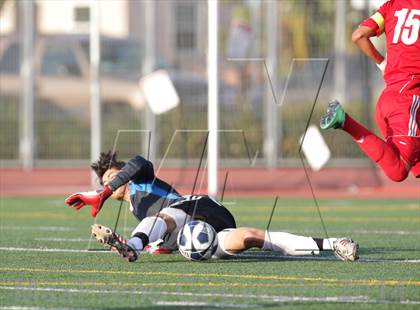 Thumbnail 2 in Katella @ Burroughs (CIF SS Playoffs) photogallery.