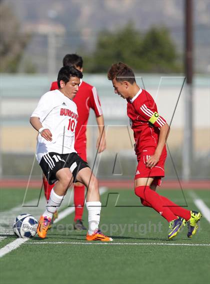 Thumbnail 2 in Katella @ Burroughs (CIF SS Playoffs) photogallery.