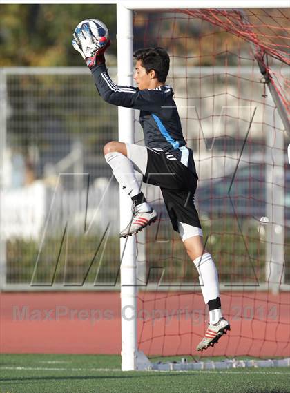 Thumbnail 1 in Katella @ Burroughs (CIF SS Playoffs) photogallery.