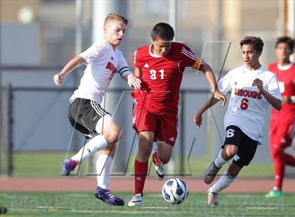 Thumbnail 2 in Katella @ Burroughs (CIF SS Playoffs) photogallery.