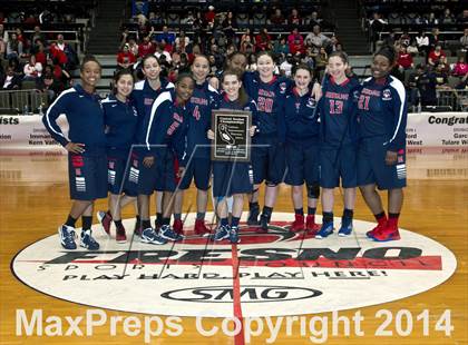 Thumbnail 1 in Garces vs. Tulare Western (CIF CS D2 Final) photogallery.