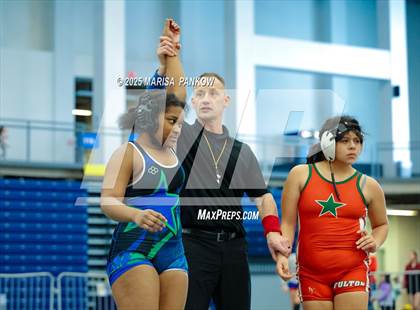 Thumbnail 3 in Girls Wrestling NY Section III State Qualifiers photogallery.