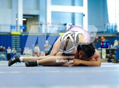 Thumbnail 1 in Girls Wrestling NY Section III State Qualifiers photogallery.