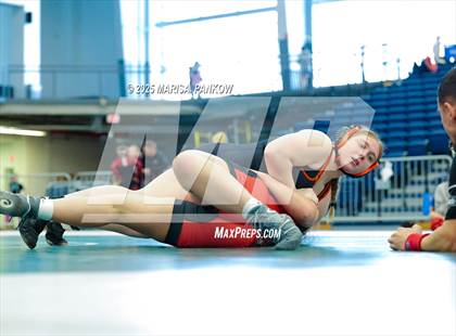 Thumbnail 1 in Girls Wrestling NY Section III State Qualifiers photogallery.