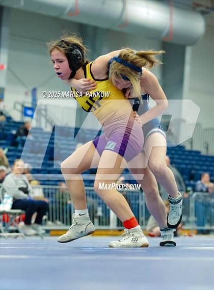 Thumbnail 2 in Girls Wrestling NY Section III State Qualifiers photogallery.