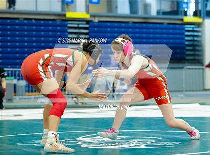 Thumbnail 1 in Girls Wrestling NY Section III State Qualifiers photogallery.
