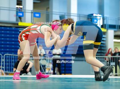 Thumbnail 2 in Girls Wrestling NY Section III State Qualifiers photogallery.