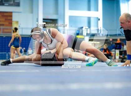 Thumbnail 3 in Girls Wrestling NY Section III State Qualifiers photogallery.