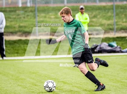 Thumbnail 3 in Derby vs East (KSHSAA 6A Semifinal) photogallery.