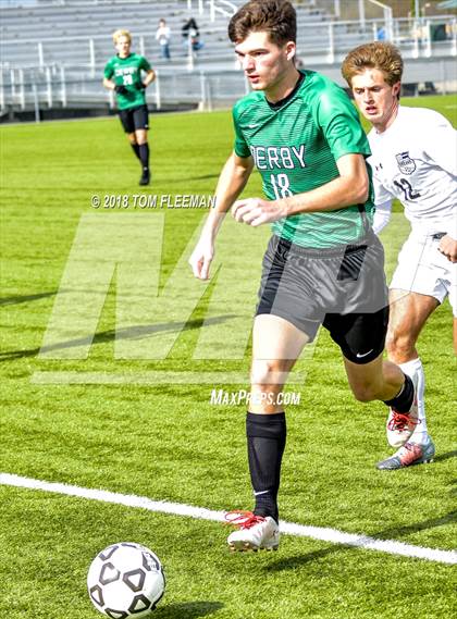 Thumbnail 1 in Derby vs East (KSHSAA 6A Semifinal) photogallery.