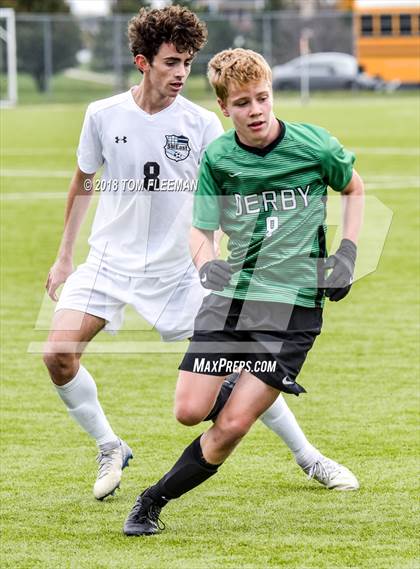 Thumbnail 2 in Derby vs East (KSHSAA 6A Semifinal) photogallery.