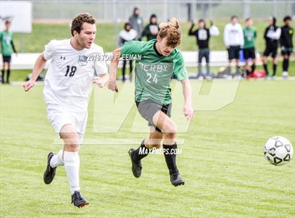 Thumbnail 1 in Derby vs East (KSHSAA 6A Semifinal) photogallery.