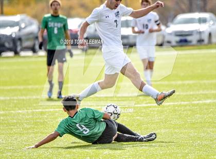 Thumbnail 1 in Derby vs East (KSHSAA 6A Semifinal) photogallery.
