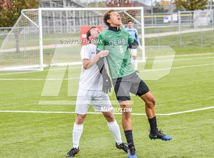 Thumbnail 1 in Derby vs East (KSHSAA 6A Semifinal) photogallery.
