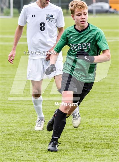 Thumbnail 3 in Derby vs East (KSHSAA 6A Semifinal) photogallery.