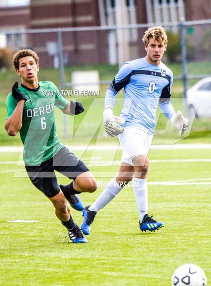 Thumbnail 2 in Derby vs East (KSHSAA 6A Semifinal) photogallery.