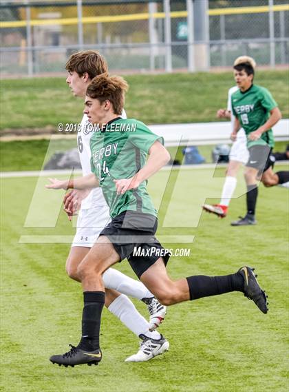Thumbnail 3 in Derby vs East (KSHSAA 6A Semifinal) photogallery.