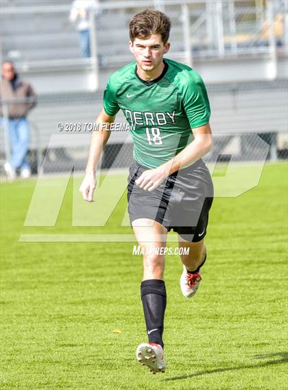 Thumbnail 2 in Derby vs East (KSHSAA 6A Semifinal) photogallery.