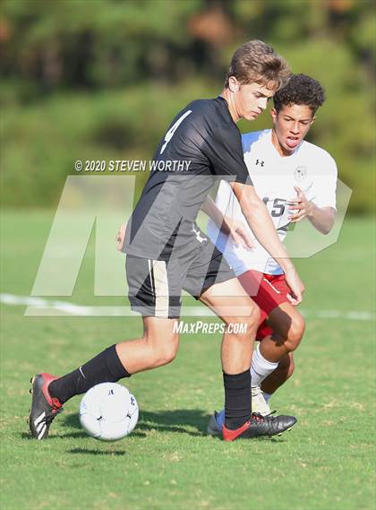Thumbnail 3 in Wayne Country Day @ Trinity Academy (NCISAA 2A Quarterfinals) photogallery.