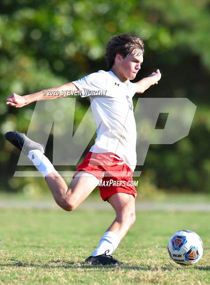 Thumbnail 3 in Wayne Country Day @ Trinity Academy (NCISAA 2A Quarterfinals) photogallery.