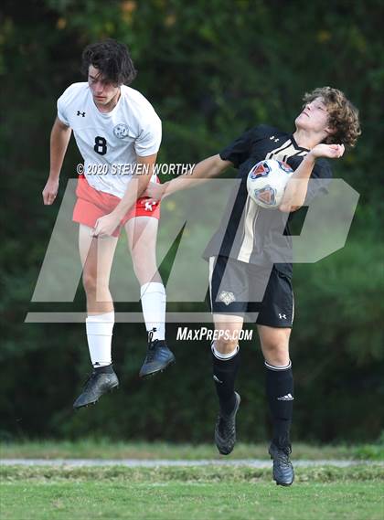 Thumbnail 1 in Wayne Country Day @ Trinity Academy (NCISAA 2A Quarterfinals) photogallery.