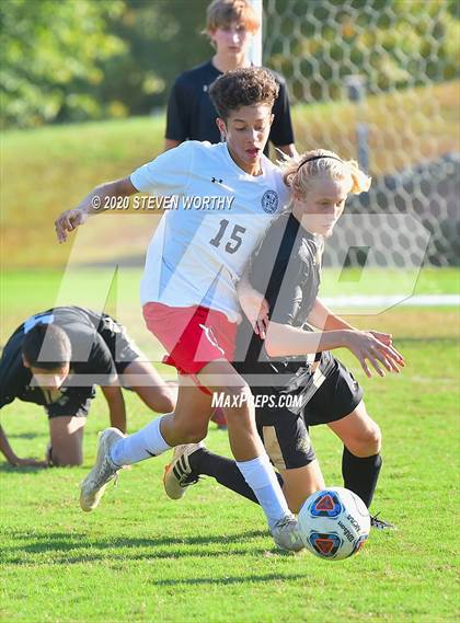 Thumbnail 1 in Wayne Country Day @ Trinity Academy (NCISAA 2A Quarterfinals) photogallery.